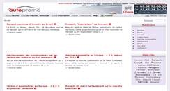 Desktop Screenshot of actualite.autopromo.com